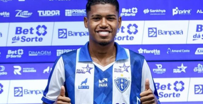 Paysandu acerta com volante Edielson Sousa para o sub-20