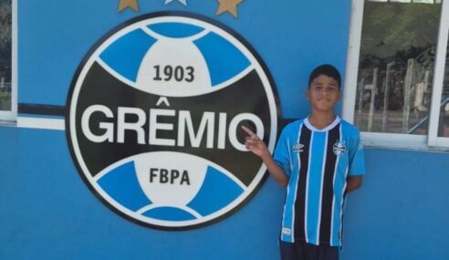 Promessa de 12 anos, João Miguel acerta com o Grêmio/RS