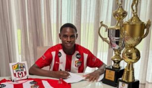 Santa Cruz/AC assina primeiro contrato profissional com meia de 16 anos
