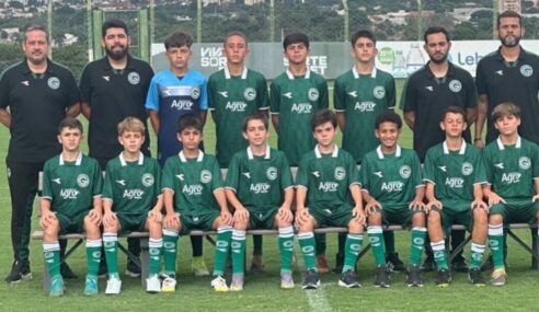 Sub-12 do Goiás vai representar o Brasil em torneio internacional na França