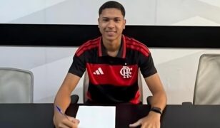 Zagueiro Weverson é anunciado pelo Flamengo/RJ para o sub-20