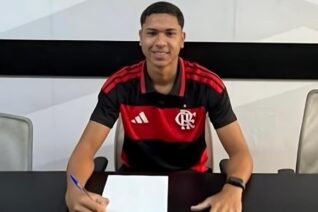 Zagueiro Weverson é anunciado pelo Flamengo/RJ para o sub-20
