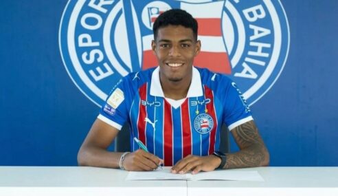 Bahia renova contrato de Caio Suassuna até 2029