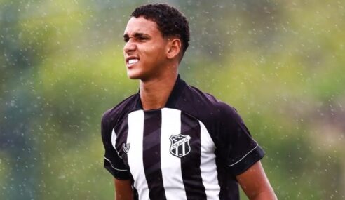Cauê Felipe ganha espaço no Ceará após trajetória construída no futebol paulista