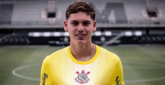 Corinthians/SP aposta em goleiro destaque da base