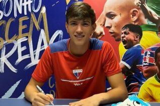 Fábio Vilar firma primeiro vínculo profissional com o Fortaleza