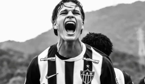 Finalista da Copa do Brasil Sub-17 e jogador de seleção, lateral Enzo Estêvão é aposta do Galo