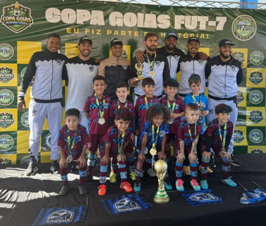 Categoria sub-6 (Foto: Divulgação Sharks FC)