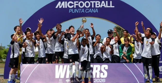 Corinthians conquista o título do MICFootball Punta Cana no sub-13