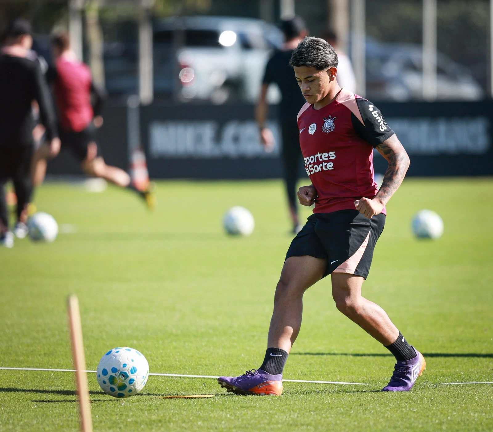 Luiz Henrique tem 12 gols em 22 jogos na temporada 2026 (Foto: Agência Corinthians)