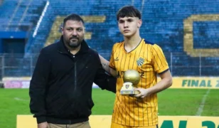 Gauchão Sub-20 A2: Bruno Inácio termina como artilheiro e melhor jogador pelo EC Pelotas