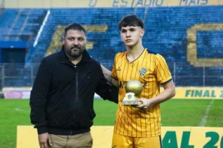 Gauchão Sub-20 A2: Bruno Inácio termina como artilheiro e melhor jogador pelo EC Pelotas