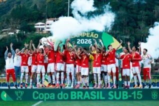 Internacional domina seleção da Copa do Brasil Sub-15