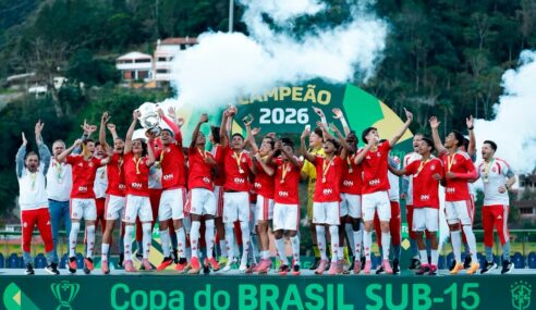 Internacional domina seleção da Copa do Brasil Sub-15
