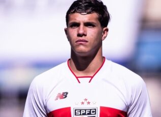 Com 11 gols no Paulista Sub-14, Luca Navarrete sonha alto no São Paulo