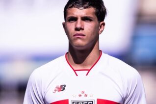 Com 11 gols no Paulista Sub-14, Luca Navarrete sonha alto no São Paulo
