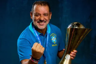 PDA Grêmio recebe Marquinhos Xavier, técnico da seleção brasileira de futsal