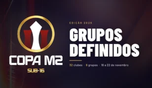 Copa M2 Sub-16 define sedes e grupos; saiba detalhes