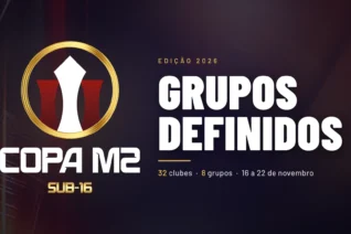 Copa M2 Sub-16 define sedes e grupos; saiba detalhes