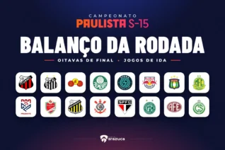Paulista Sub-15: Confira balanço dos jogos de ida das oitavas de final
