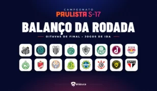 Paulista Sub-17: veja todos os detalhes dos jogos de ida das oitavas de final