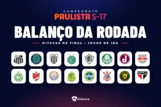 Paulista Sub-17: veja todos os detalhes dos jogos de ida das oitavas de final